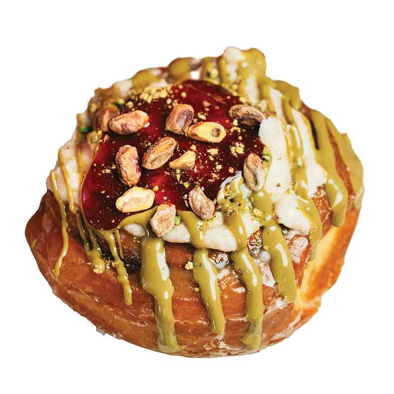 Pistachio Raspberry